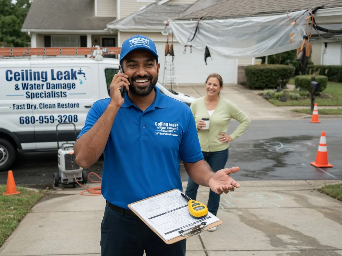 Ceiling Leak Cleanup Huntington, VT FAQs